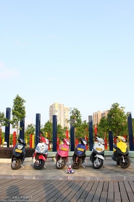 2010中山俊宏出品——鲨鱼工厂花迅鹰 雅马哈踏板改装经典回顾